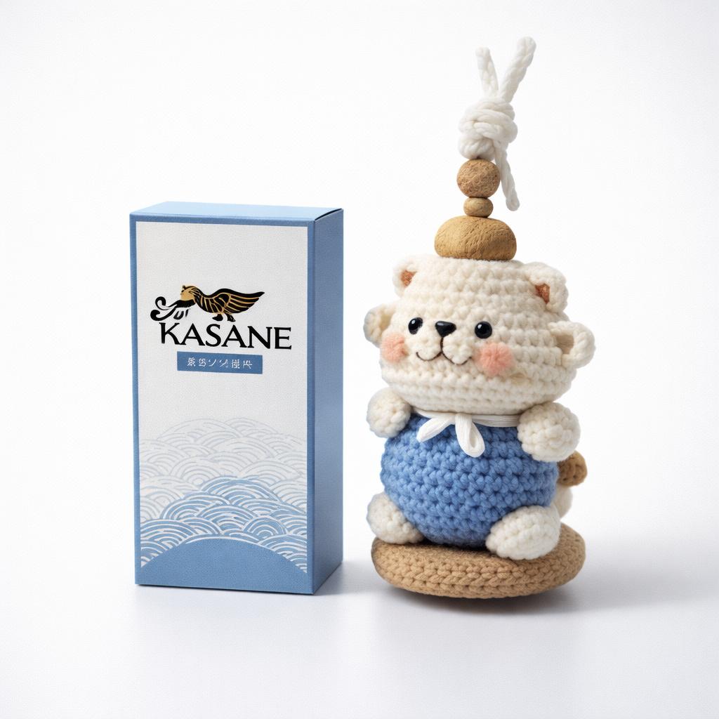 Sawane - Alcohol-Free Aroma Car Air Freshener with Crochet Doll Case – Hello Scenty Friends