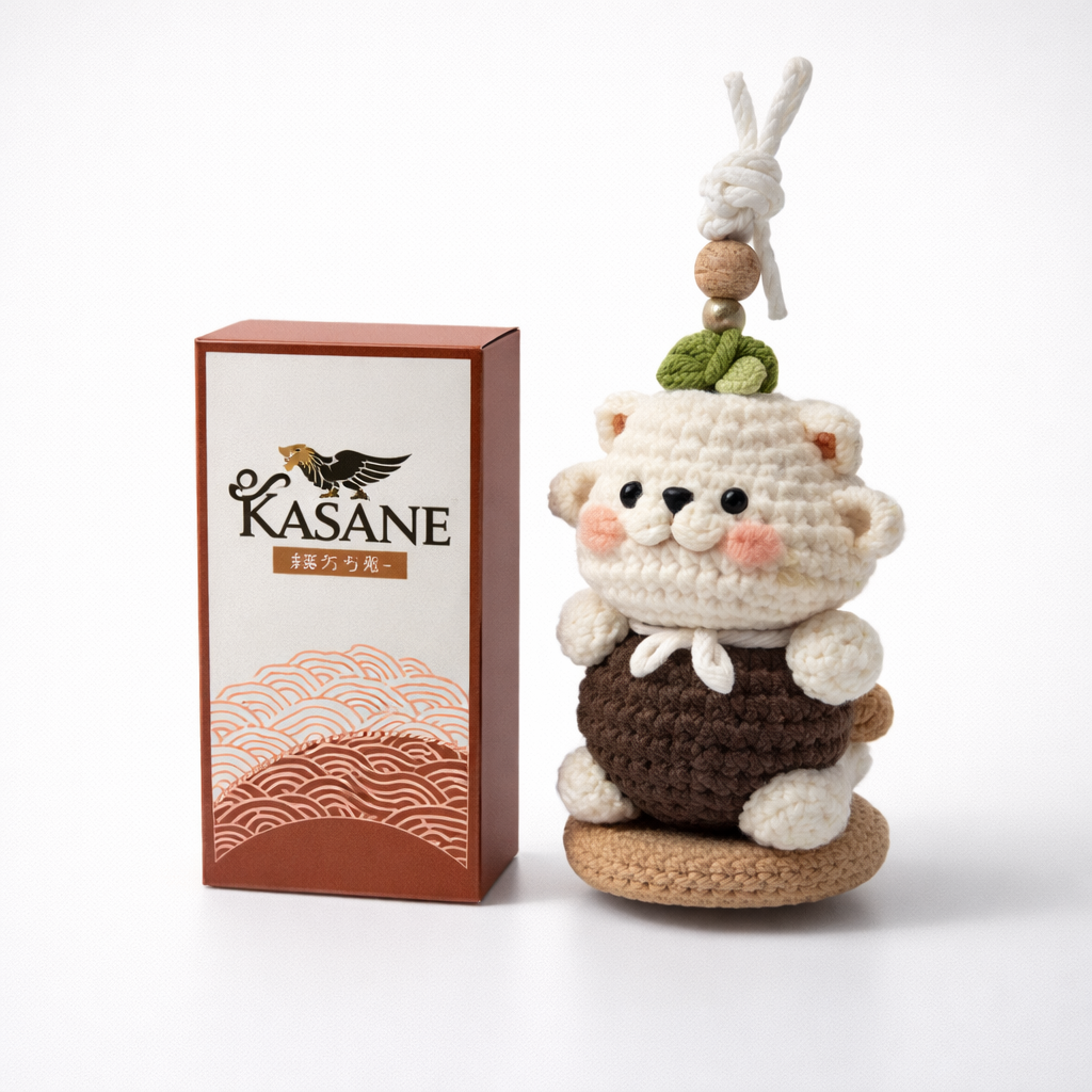 Sawane - Alcohol-Free Aroma Car Air Freshener with Crochet Doll Case – Hello Scenty Friends