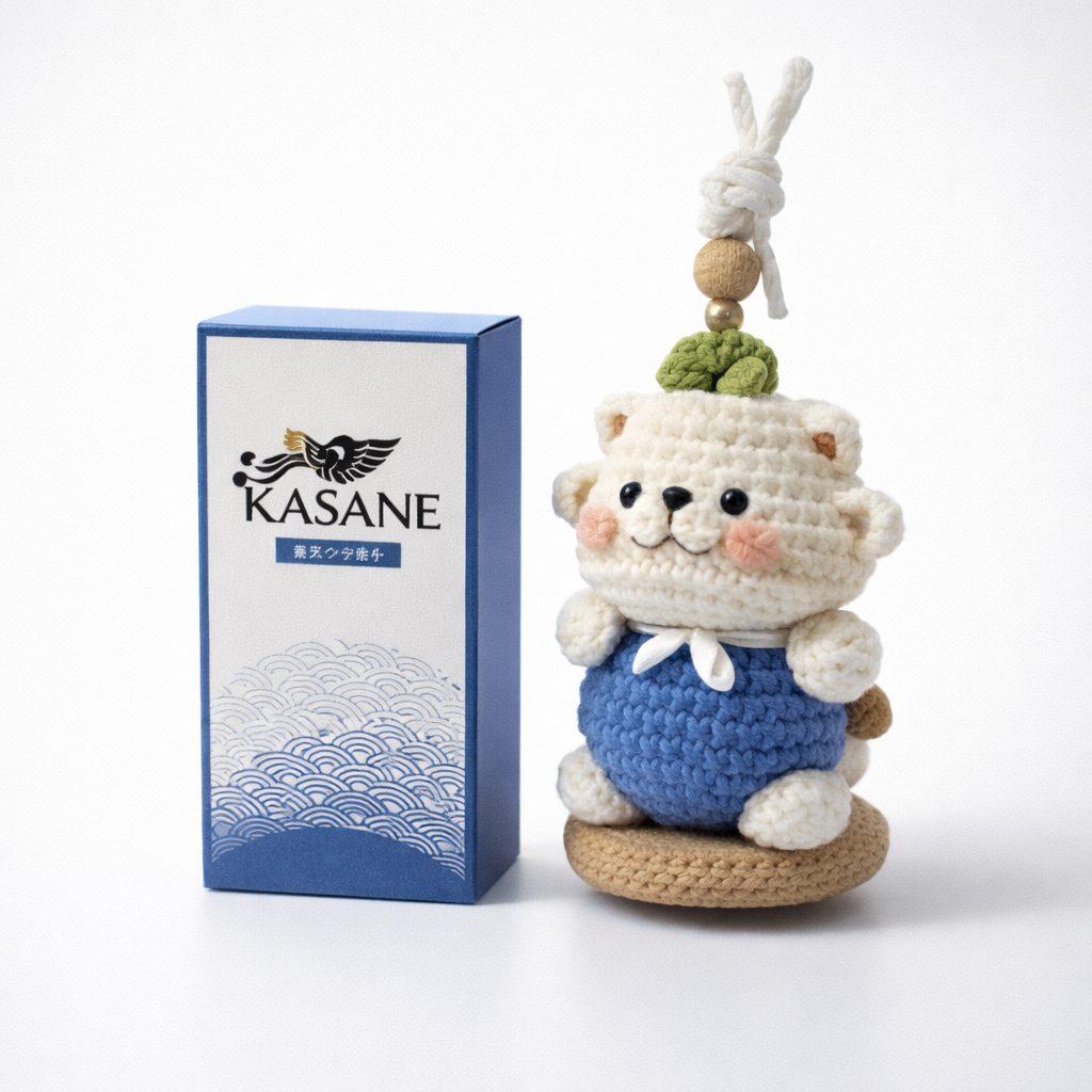 Sawane - Alcohol-Free Aroma Car Air Freshener with Crochet Doll Case – Hello Scenty Friends