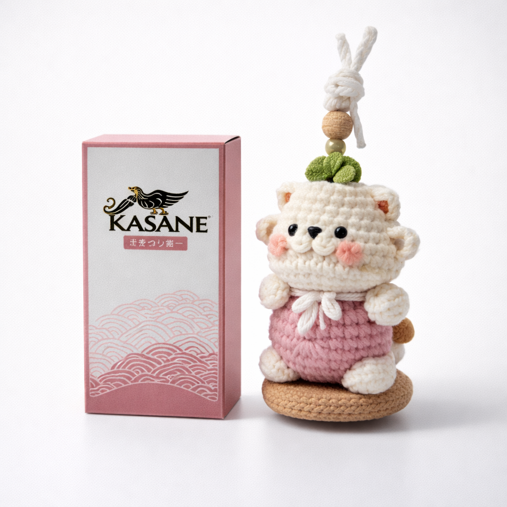 Sawane - Alcohol-Free Aroma Car Air Freshener with Crochet Doll Case – Hello Scenty Friends