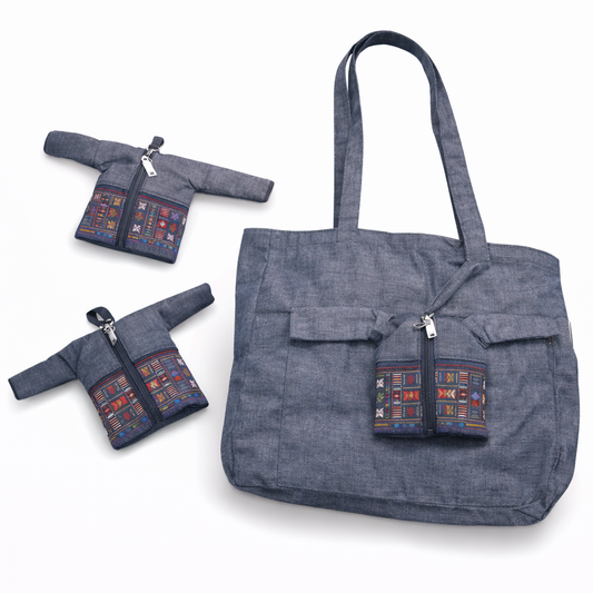 Hug Akha Home - Foldable Crossbody Bag