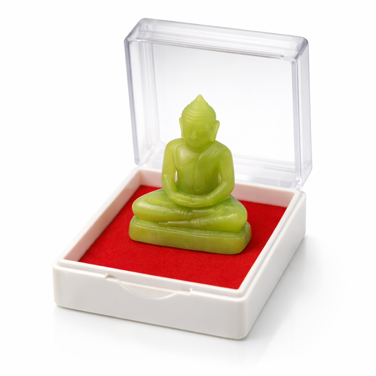 Hug Akha Home Learning Center - Emerald Buddha Emerald Buddha (Glow-in-the-Dark Stone)