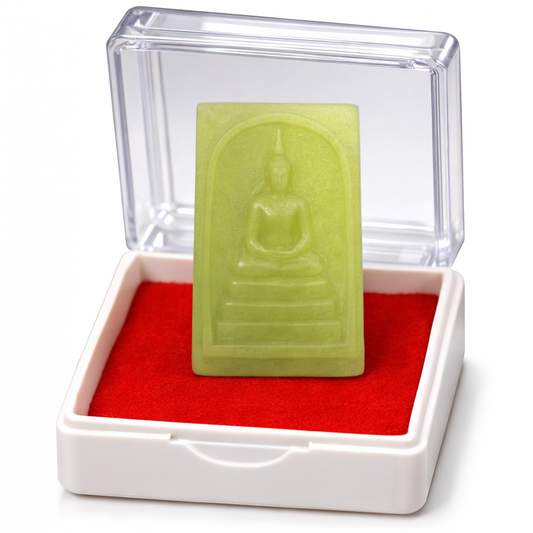 Hug Akha Home Learning Center - Somdej Buddha (Glow-in-the-Dark Stone)