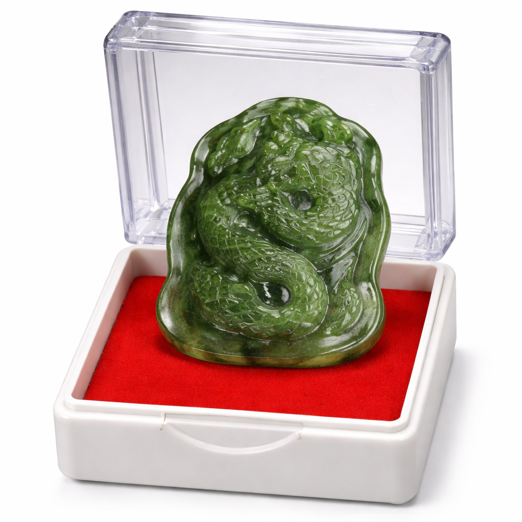 Hug Akha Home Learning Center - Naga Jade Pendant