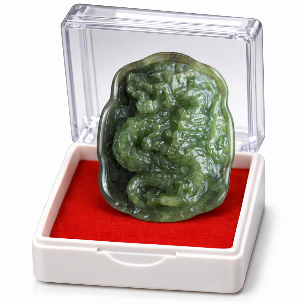 Hug Akha Home Learning Center - Dragon Jade Pendant