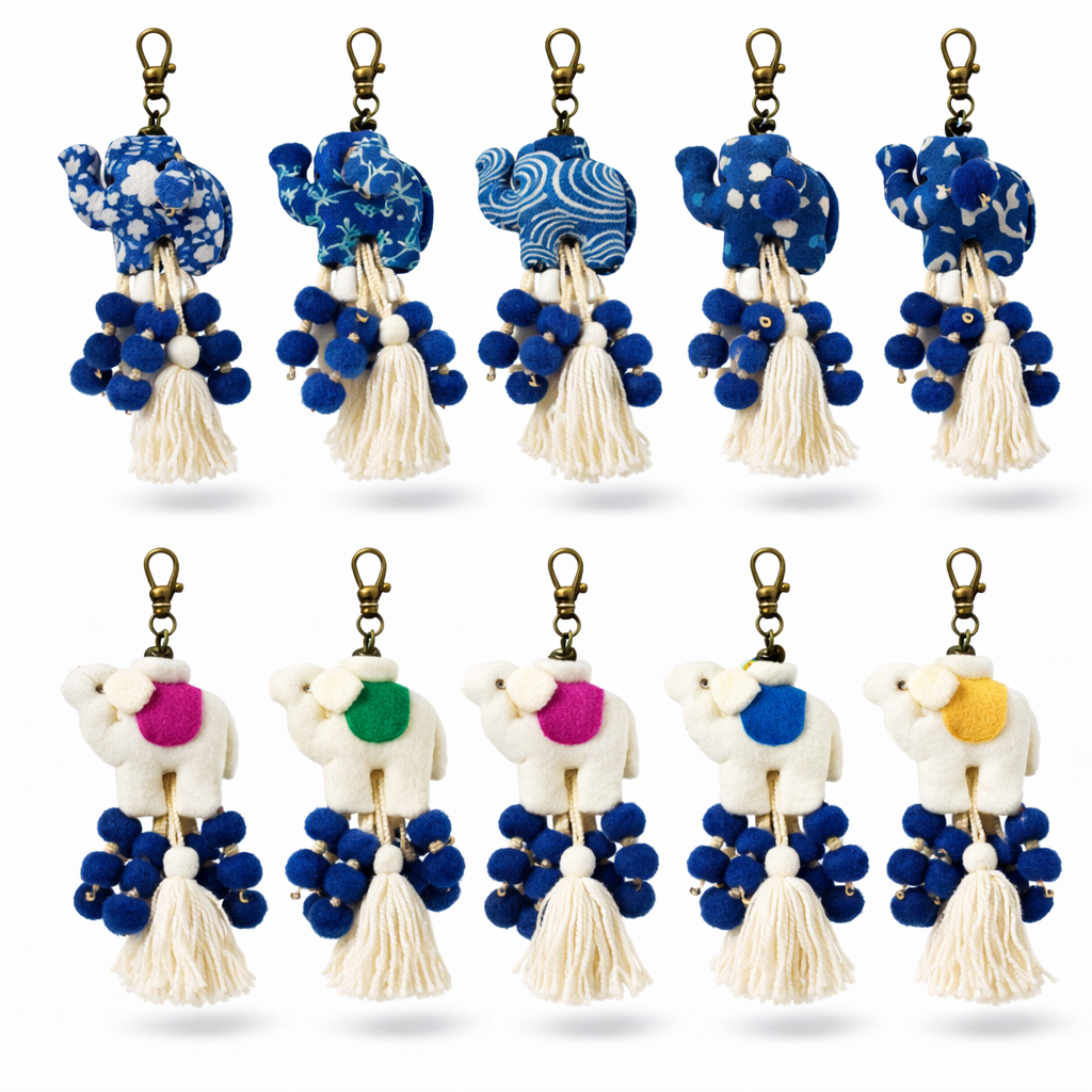 Mae Ying Shop - Animal Keychain with Tassel