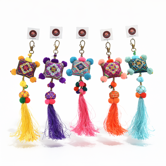 Mae Ying Shop - Tassel Pillow Keychain