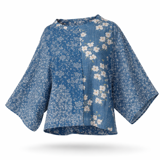 Ban Na Thanung Handicraft Sewing Group - Batwing Sleeve Top