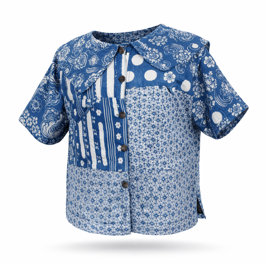 Ban Na Thanung Handicraft Sewing Group - Sailor Collar Shirt