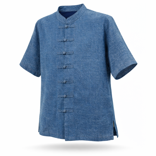 Ban Na Thanung Handicraft Sewing Group - Men’s Fused Chinese Collar Shirt