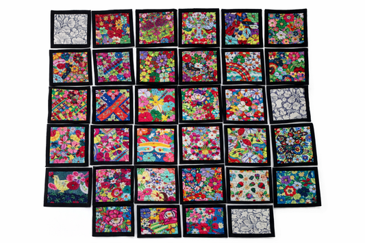 Ban Sankong Community - Small Embroidered Fabric Piece