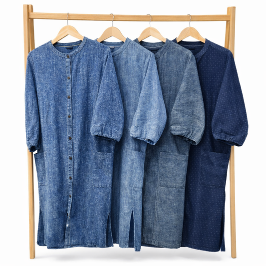 Lin Muslin - Long Dress