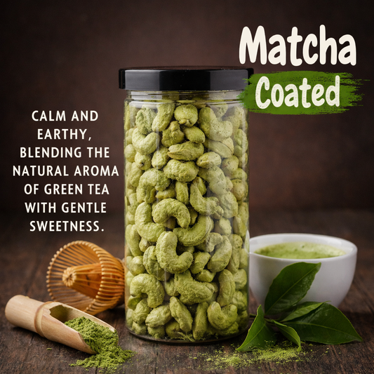 PATTA -  Matcha Green Tea Coated Cashew Nuts