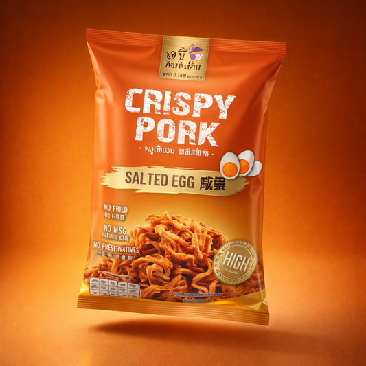 JP Foodhouse - Crispy Pork Belly with Salted Egg
