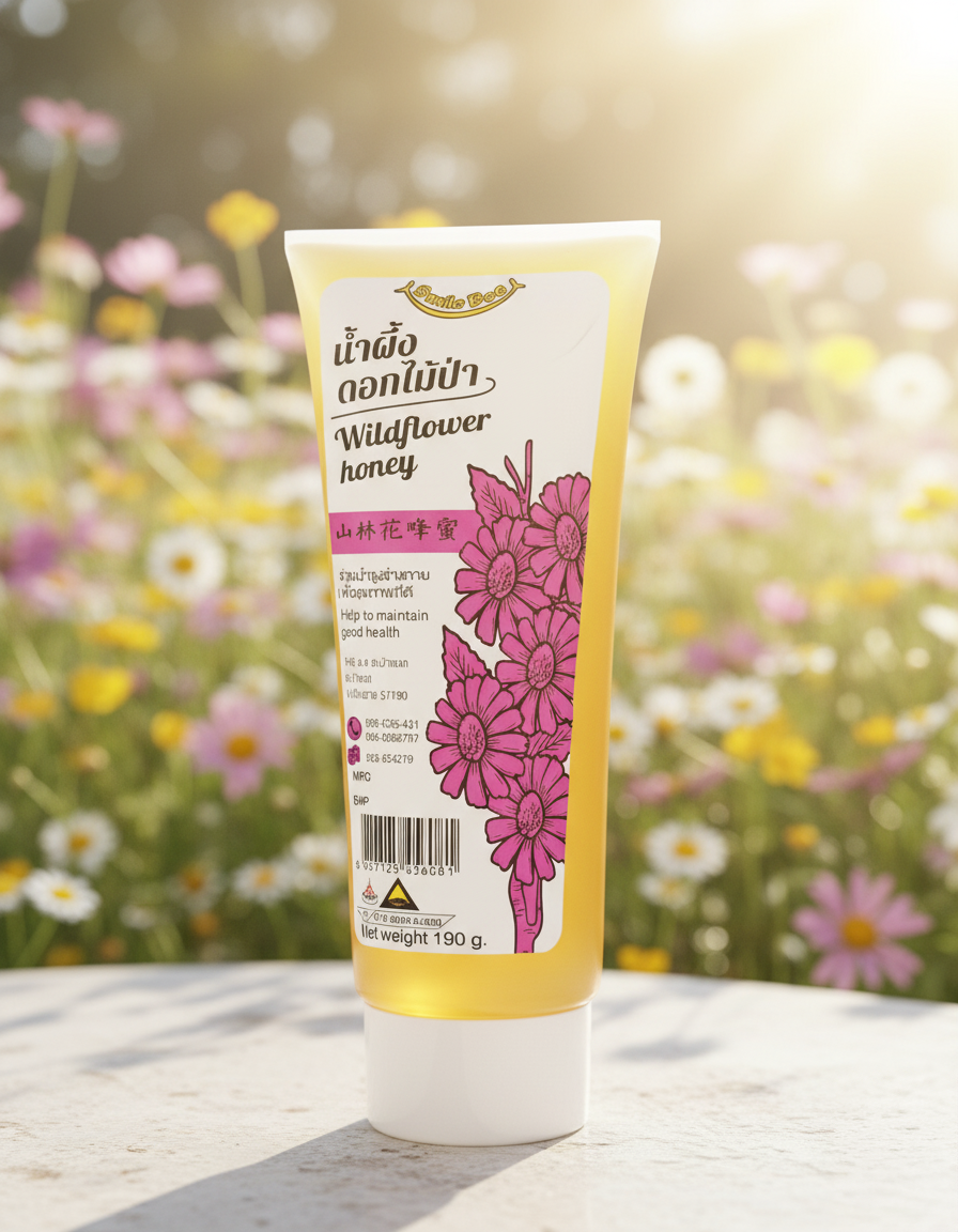 Honey Smile Bee - Wildflower Honey