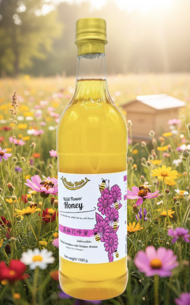 Honey Smile Bee - Wildflower Honey