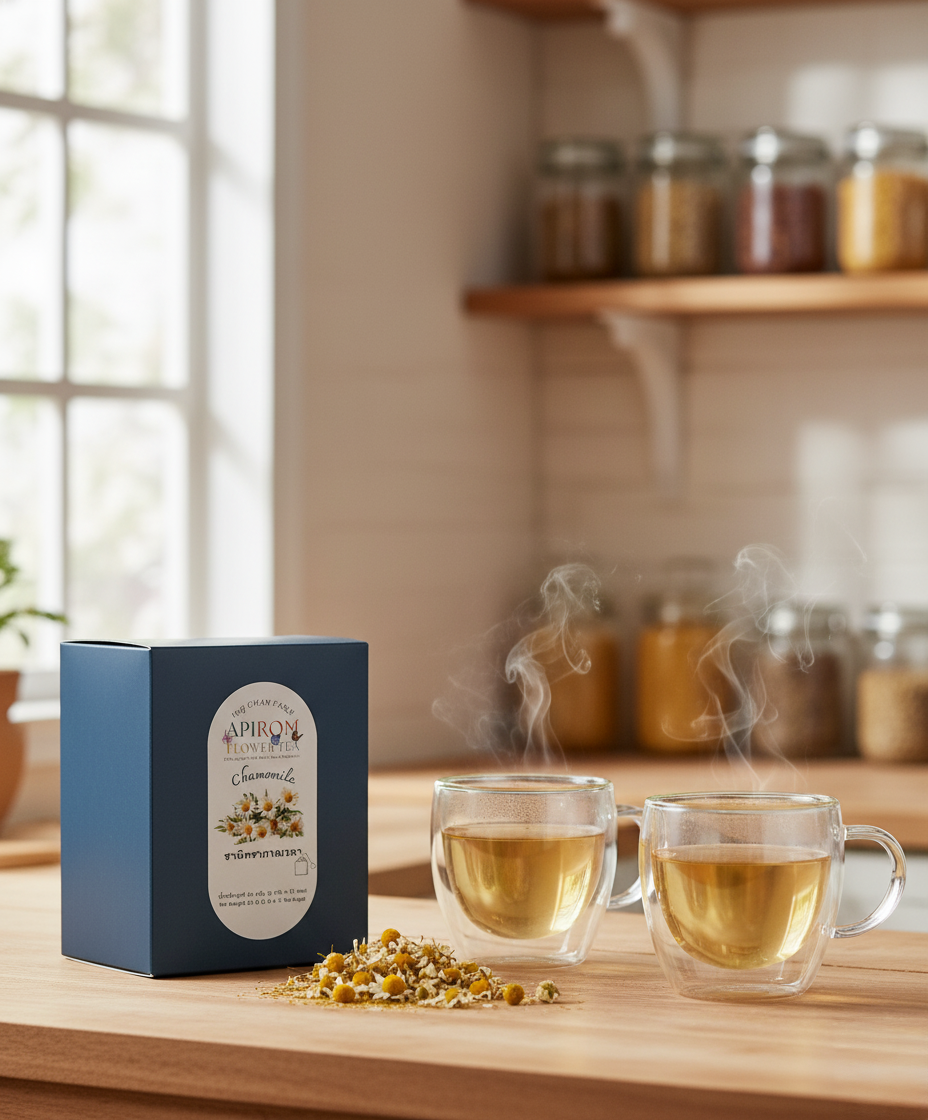 Ing Chan Farm "100% Dried Chamomile (12 tea bags / 2 g)"