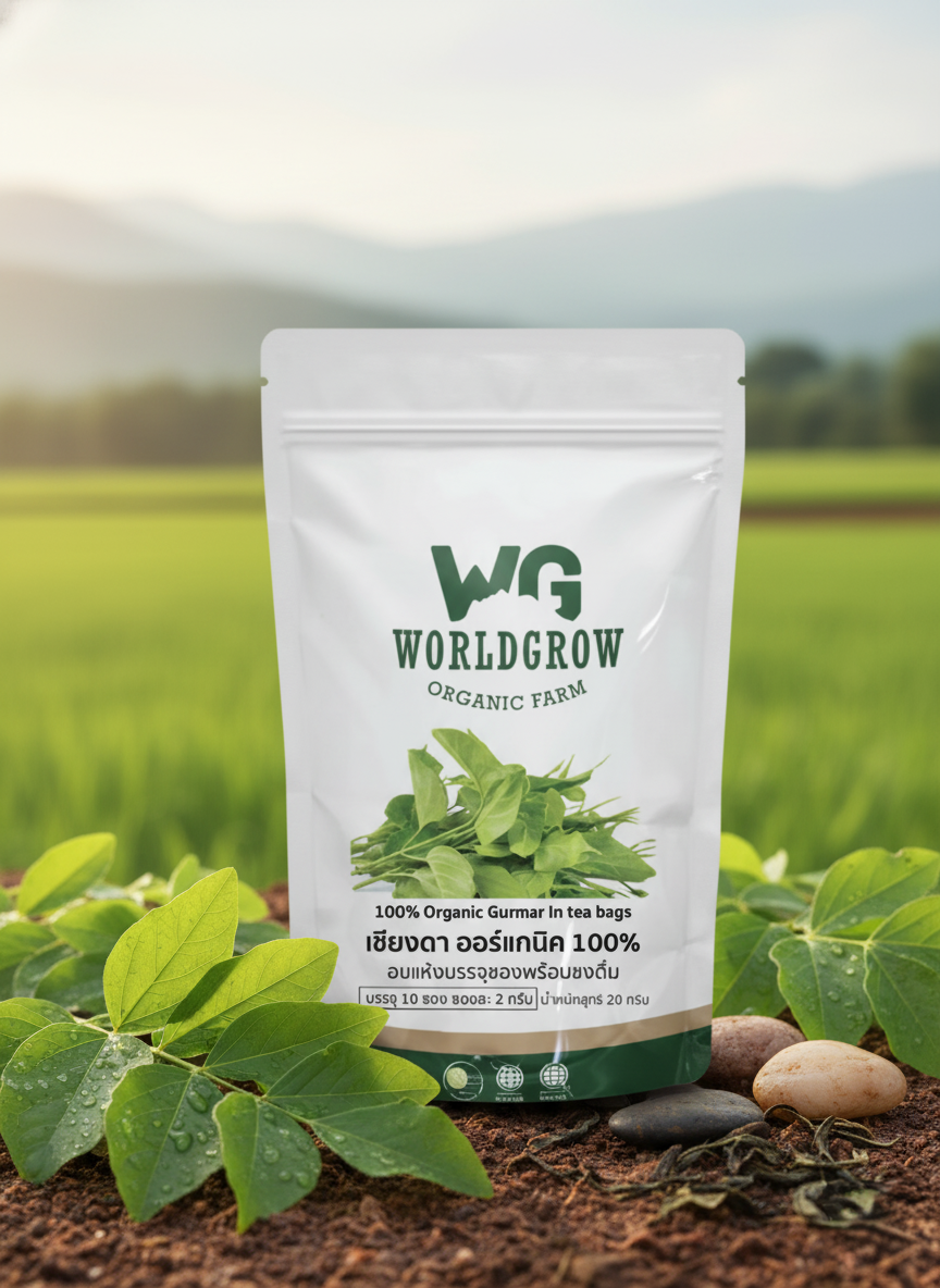 WorldGrow Organic Farm "100% Dried Chiangda (2 g x 10 bag)"