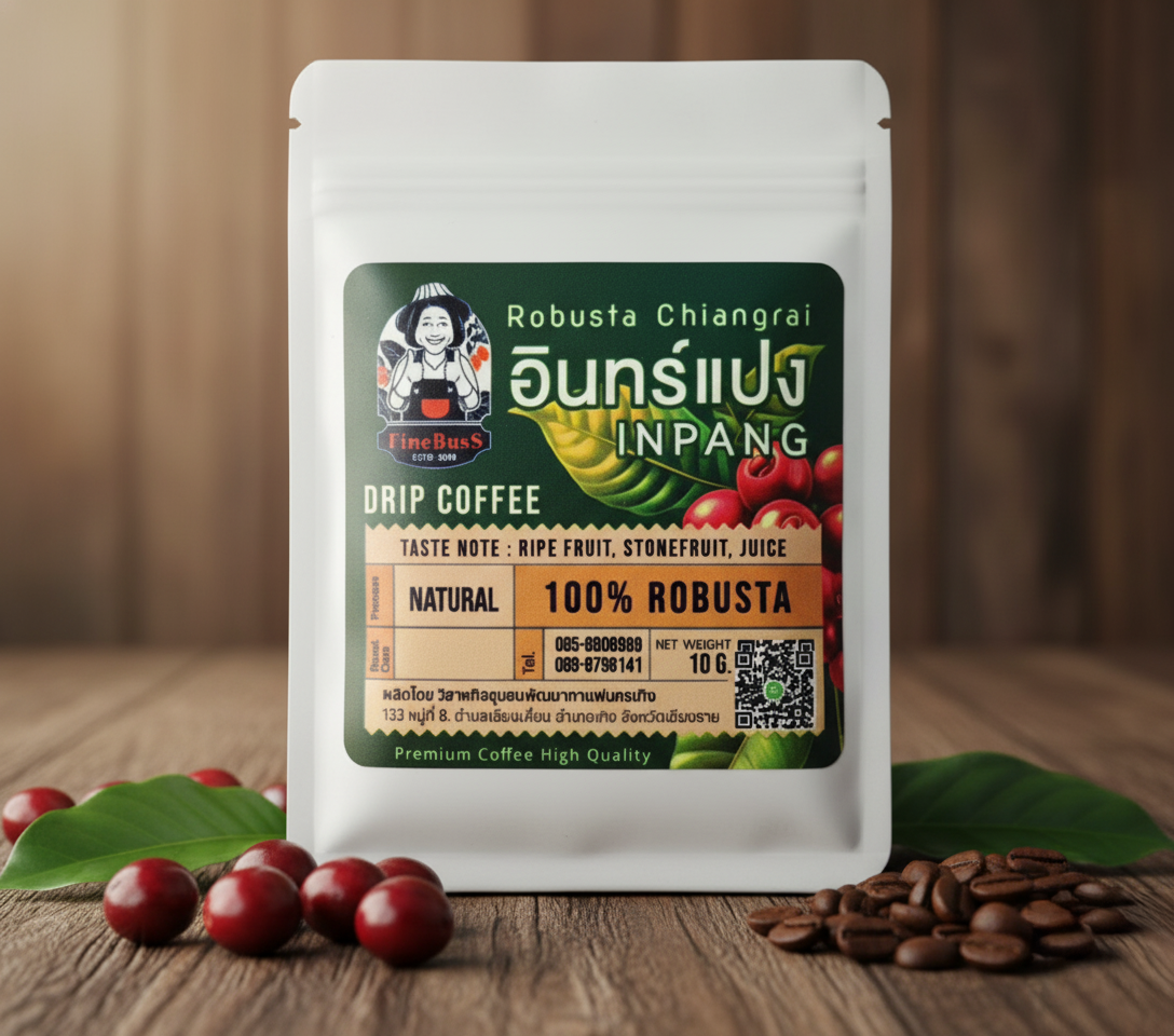 FineBuss Coffee - Robusta Drip Bag (In Plang)