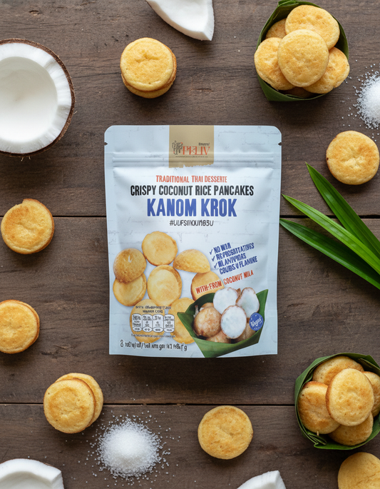 PELIV - "Crispy Coconut Rice Pancakes KANOM KROK