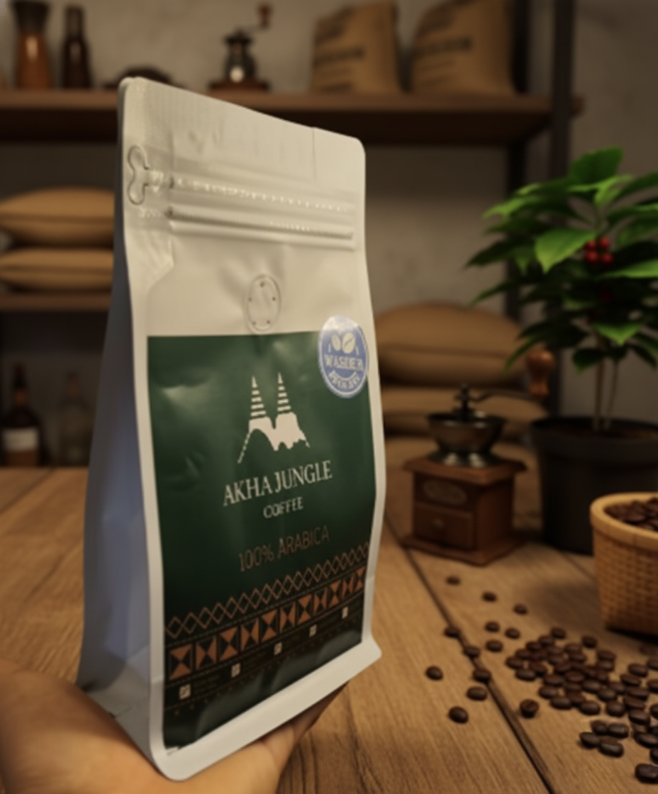 AKHA JUNGLE - Akha Jungle Coffee Arabica (Light Roast (Ground) Coffee
