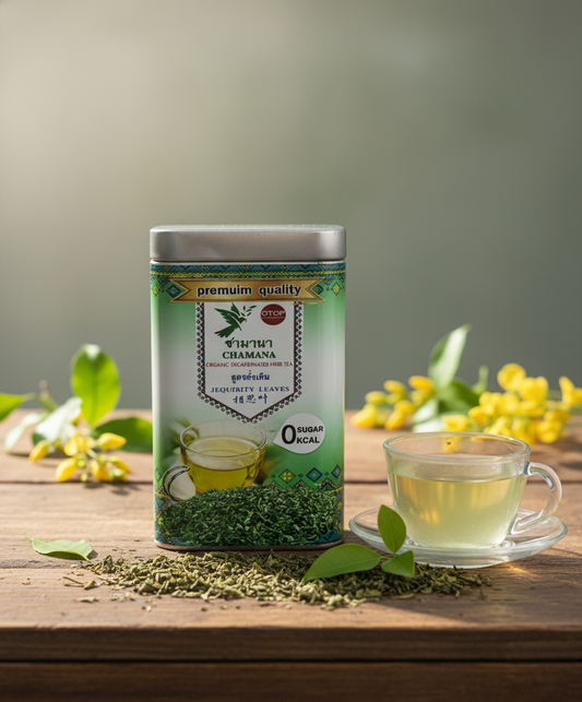 Chamana "Organic Decaffeinated Herb Tea (Jequirity Leaves)"