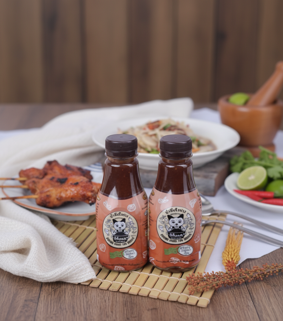 Muanhomemade - Dipping Sauce for grilled meat  (Tamarind Sauce)