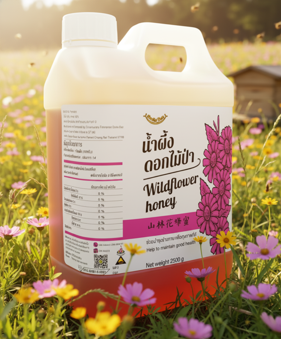 Honey Smile Bee - Wildflower Honey