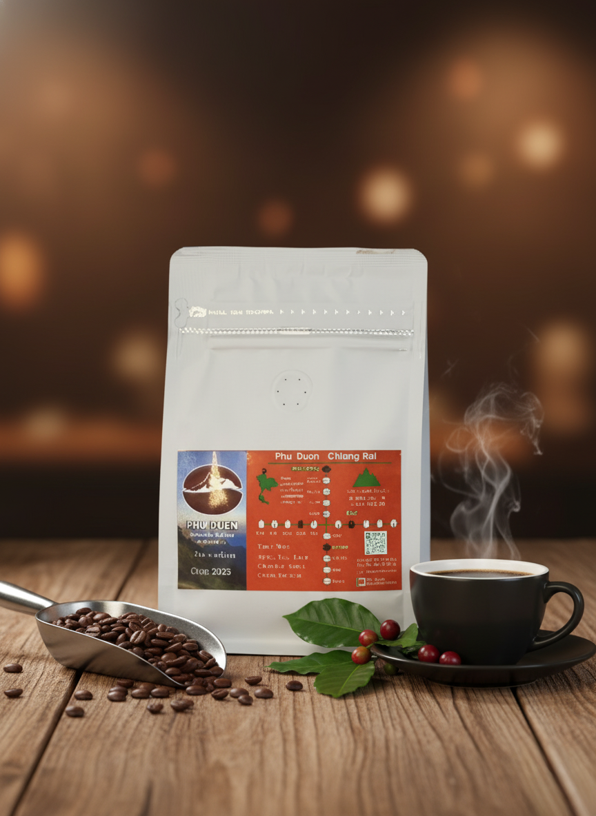 Phu Duen -  Specialty Coffee Semi Washed