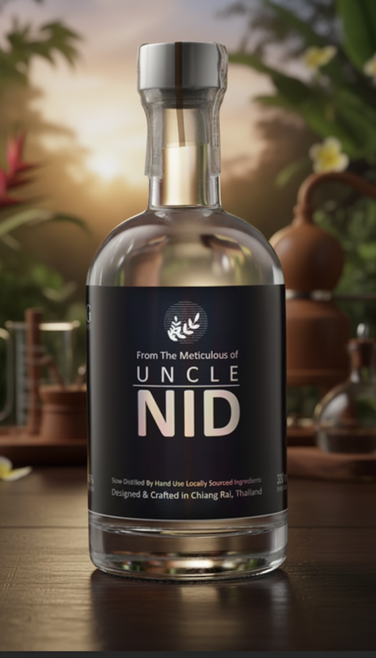 Uncle Nid Yellow " Uncle Nid Yellow Glutinous Rice Spirit | 40% Vol | "