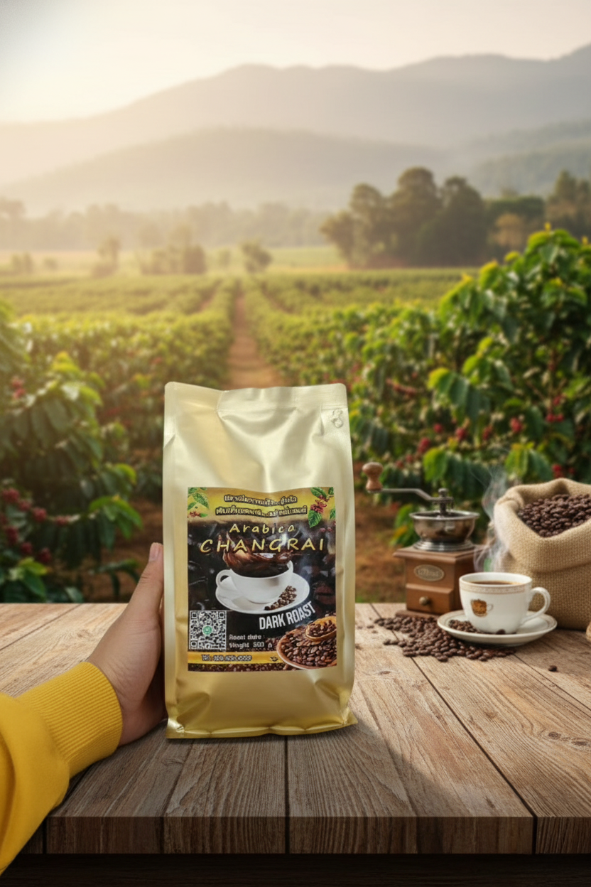 FineBuss Coffee - Dark Roast Arabica (Gold)