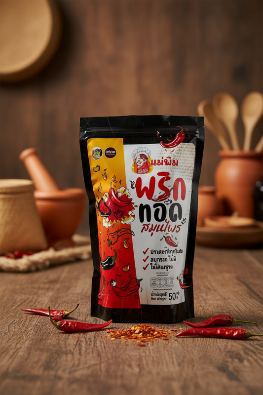Mae Pim Food - Fried Chili Snack, 50g