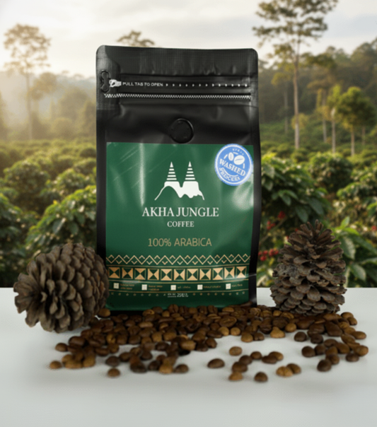 AKHA JUNGLE - Akha Jungle Coffee Arabica (Roasted Dark Beans)