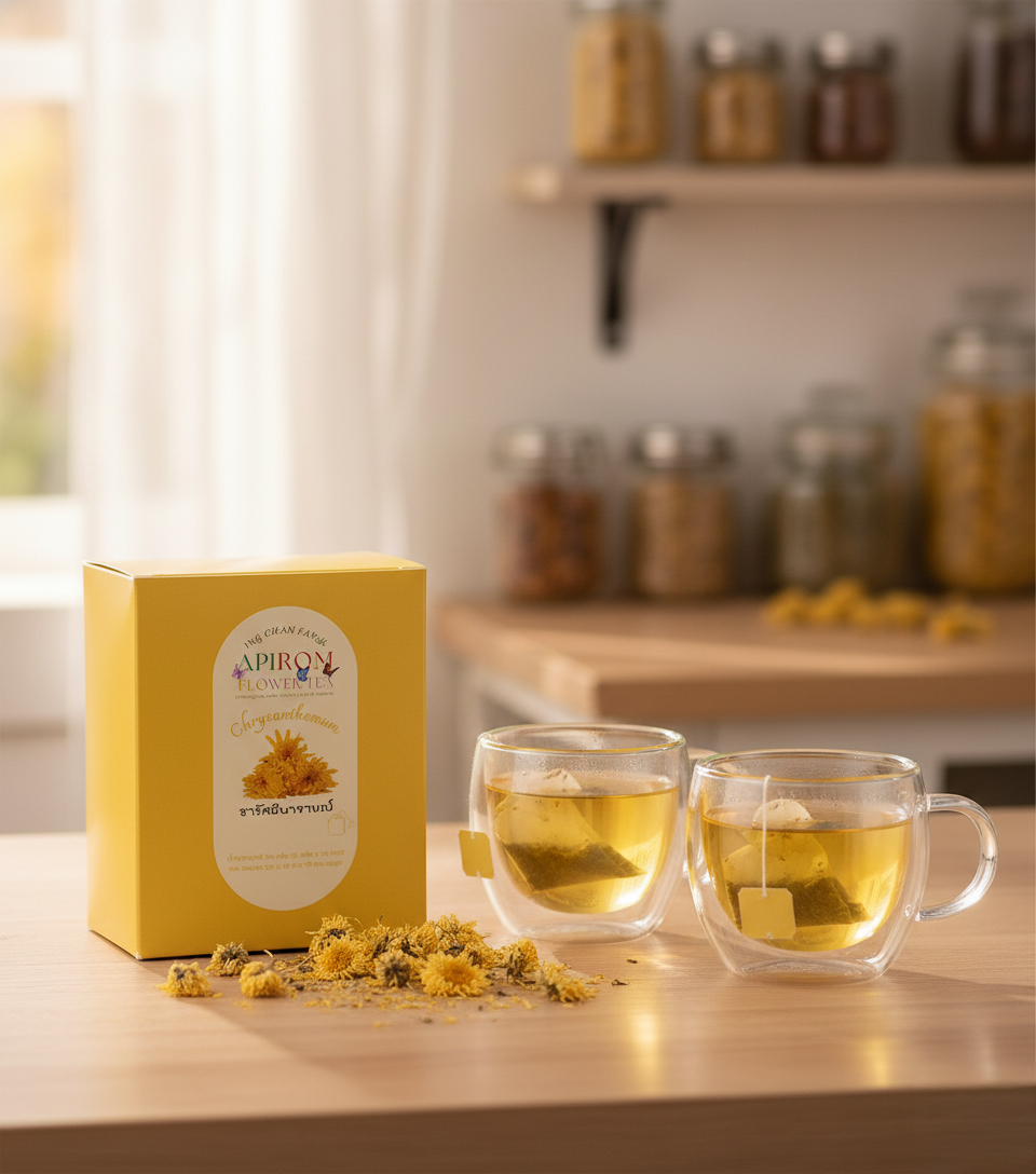 Ing Chan Farm "100% Dried Chrysanthemum (12 tea bags / 2 g) "