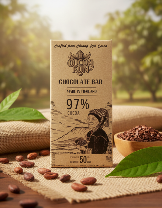 Khun Gan - 97% Chocolate Bar
