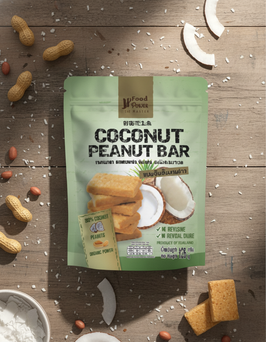 JP Foodhouse - Coconut Pranut Bar (Coconut Toobtub)