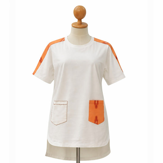 Modaloom – Artisan Color Patch Cotton T-Shirt