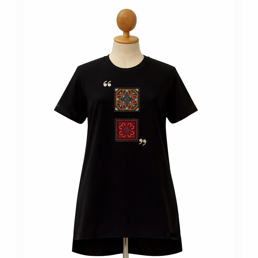 Modaloom – Artisan Ethnic Motif Graphic Cotton T-Shirt