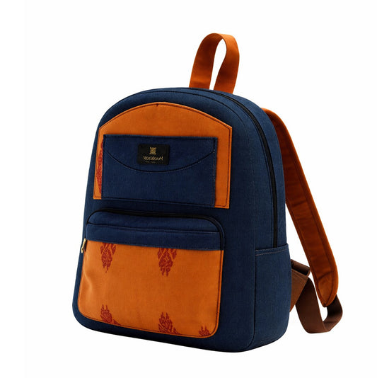 Modaloom – Artisan Textile Accent Canvas Backpack