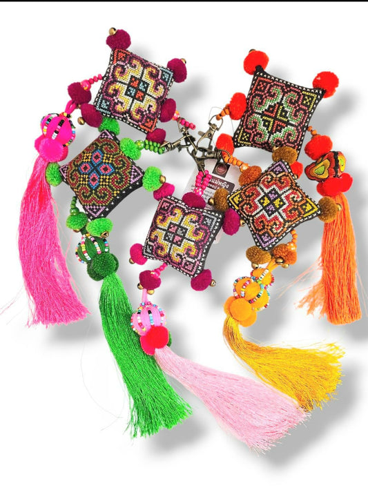 Mae Ying Shop - Tassel Pillow Keychain